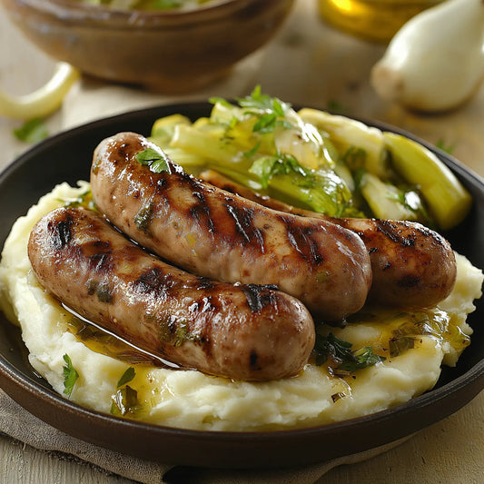 Pork and Leek Sausages