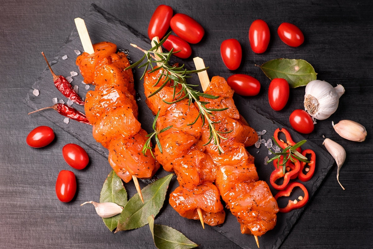 Chicken Breast Kebab Skewers